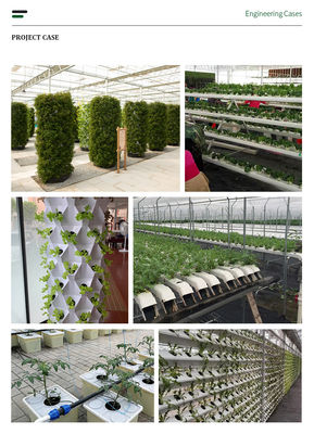 30L 12 Layers 96 Holes Aeroponic Vertical Tower Plant Grow Kit Indoor Hydroponic System for Vegetables