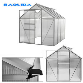 효과적인 정원 온실 텐트 / PC 시트 온실 금속 구조물