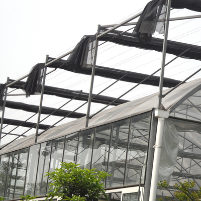 안쪽 명암 시스템과 돔 지붕 구조 강력 플라스틱 온실